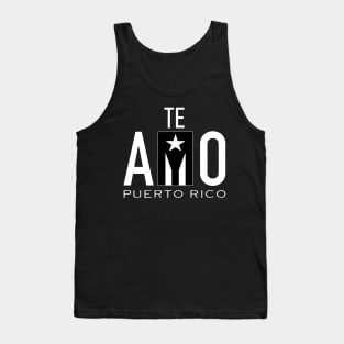 Te Amo Puerto Rico Tank Top